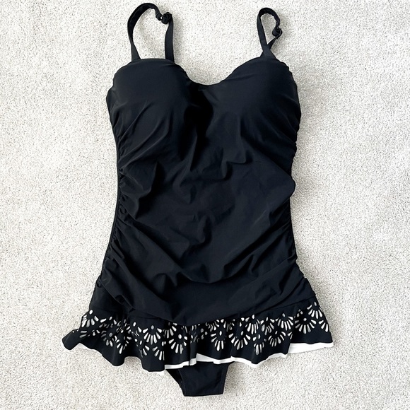 Profile by Gottex Tutti Frutti Underwire One Piece 14D - Picture 4 of 8